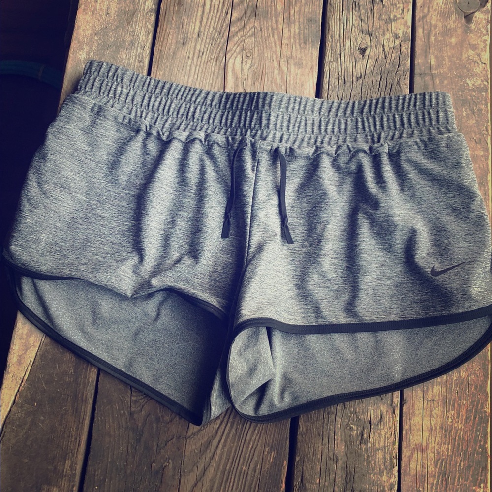 Nike track running gym shorts